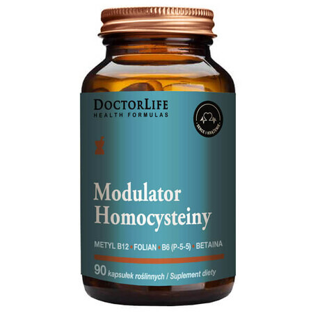 Doctor Life Homocysteine Balance, modulator de homocisteină P-5-P, 90 capsule