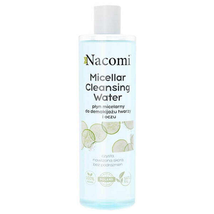 Nacomi, verzachtende micellaire vloeistof, 400 ml