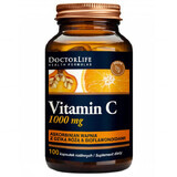 Doctor Life Vitamine C, gebufferde vitamine C, wilde roos en bioflavonoïden, 100 capsules