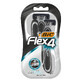 BIC Flex 4, herenscheermes, vier mesjes, 3 stuks