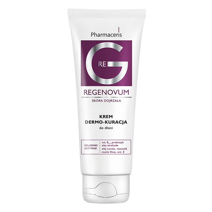 Pharmaceris G Regenovum, crème dermo-curative pour les mains, 75 ml