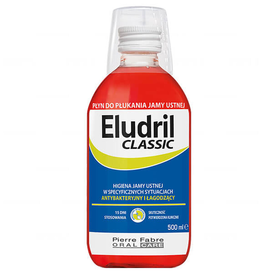 Eludril Classic, Mundspülung, 500 ml