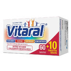 Vitaral, 60 tabletten + 10 gratis tabletten