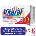 Vitaral, 60 tabletten + 10 gratis tabletten