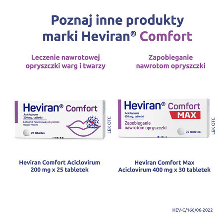 Heviran Comfort, patchs contre l'herpès, 15 pièces