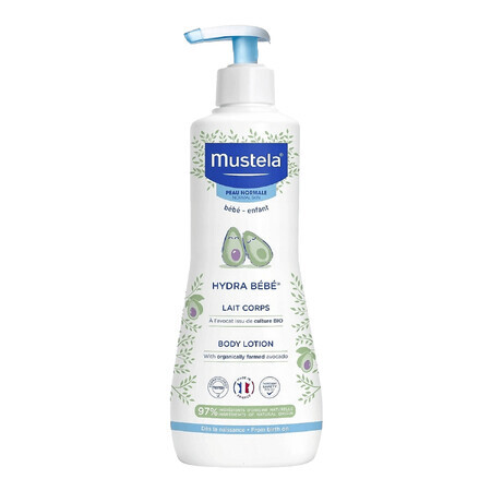 Mustela Bebe Enfant Hydra Bebe, lichaamsmelk, vanaf de geboorte, 300 ml