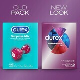 Durex Surprise Me, condom set, 40 pieces