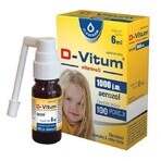 D-Vitum 1000 IU, vitamin D for children over 1 year, aerosol, 6 ml