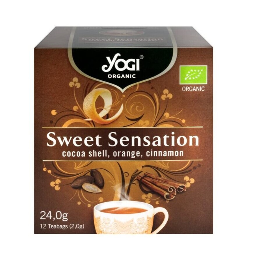 Organic Sweet Sensation Tea, 12 sachets, Yogi Tea