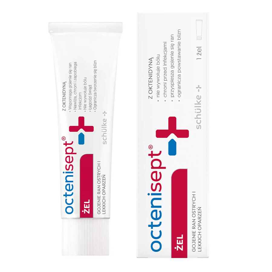 Octenisept, gel voor wonden en brandwonden, 20 ml