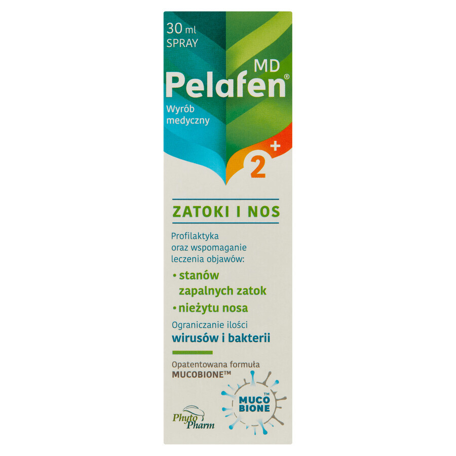 Pelafen MD Sinus et Nez, spray pour les enfants de plus de 2 ans, 30 ml