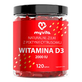 MyVita Integratore di Vitamina D3, 120 Capsule molli