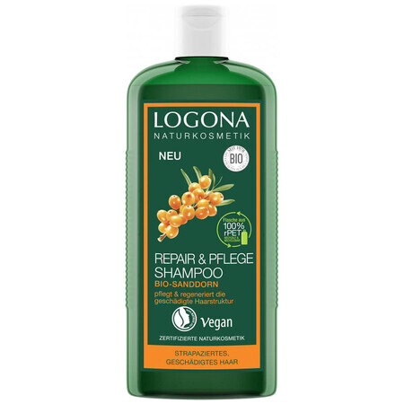 Logona Repair, Regenerating hair shampoo, sea buckthorn, 250 ml