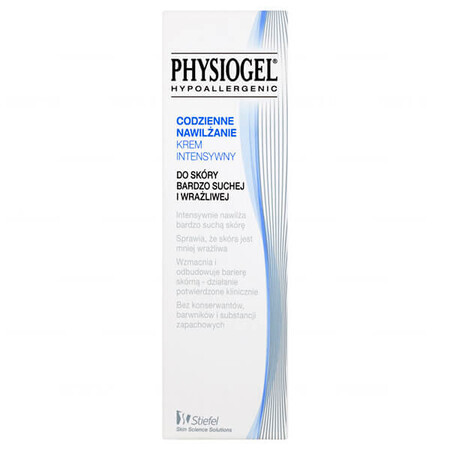 Physiogel Daily Hydraterende, intensieve crème, zeer droge en gevoelige huid, 100 ml