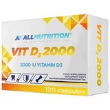 Allnutrition Vit D3 2000, vitamine D 50 μg, 120 capsules