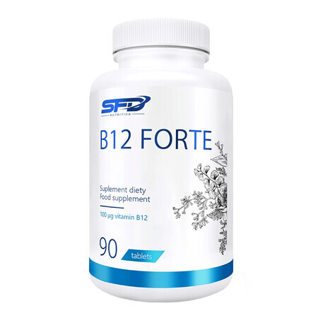 SFD B12 Forte, vitamine B12 100 µg, 90 tabletten