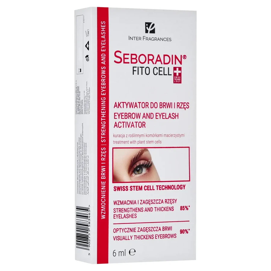 Seboradin FitoCell, Aktywator do brwi i rzs, 6 ml - Dugi termin wanoci!
