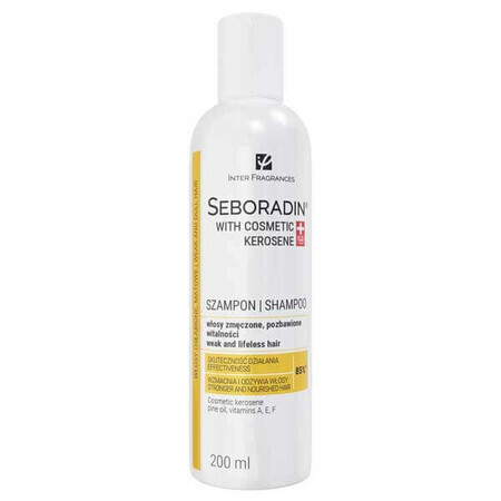 Seboradin With Cosmetic Oil, Shampoo for tired and lifeless hair, 200 ml