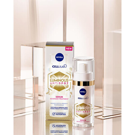 Nivea Cellular Luminous 630, Ser facial intensiv împotriva hiperpigmentării, 30 ml