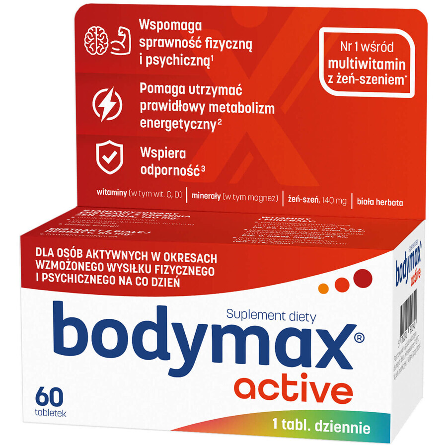 Bodymax Actief, 60 tabletten