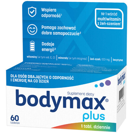 Bodymax Plus, 60 tabletten