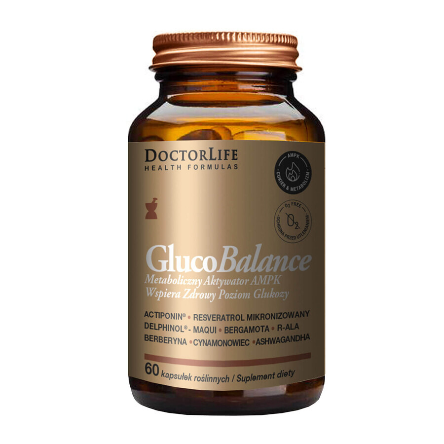 Doctor Life Glucobalance, 60 gélules