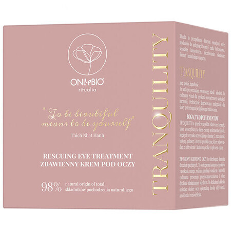 OnlyBio Ritualia Tranquility, crème salutaire pour les yeux, 15 ml