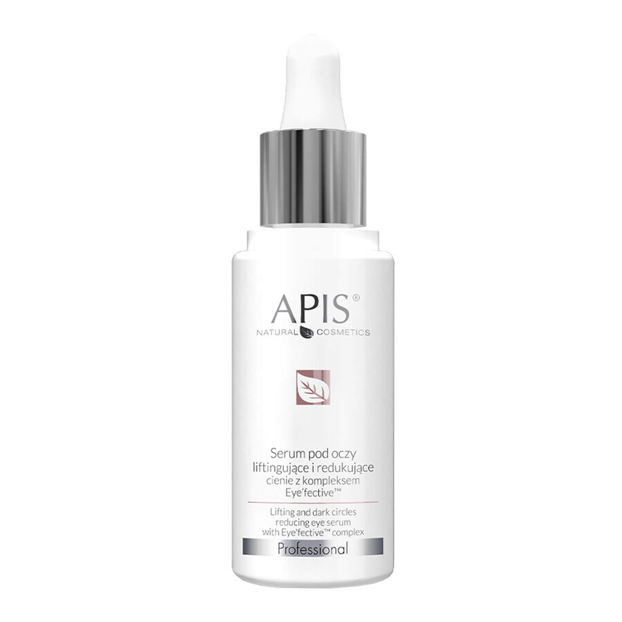 Apis Professional, Eye lifting and dark circles reduction serum with Eye'fective complex, 30 ml