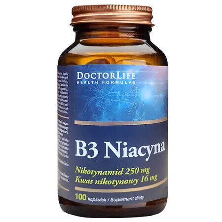 Doctor Life B3 Niacine, 100 capsules