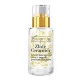 Bielenda Golden Ceramides, diep revitaliserende anti-rimpel serum-ampul, rijpe en gevoelige huid, 15 ml