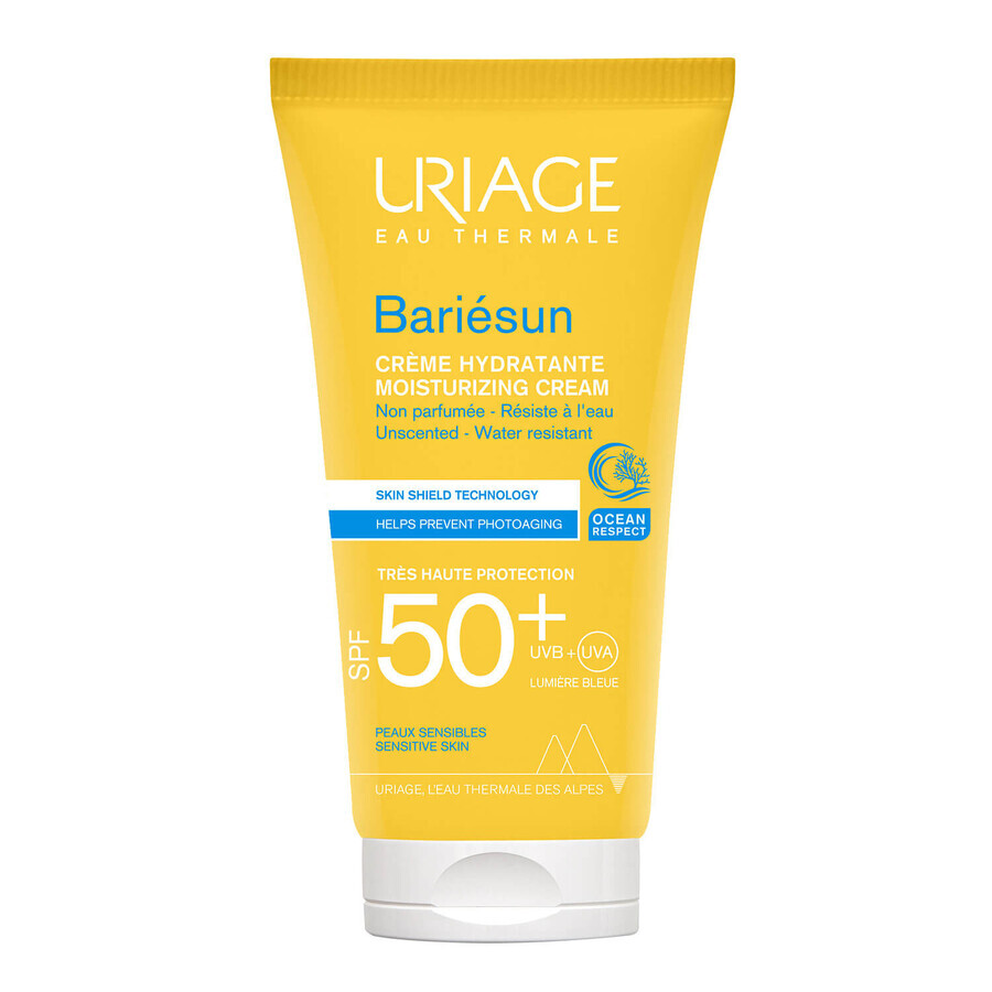 Uriage Bariesun Feuchtigkeitsspendende Sonnencreme 50ml (SPF 50+)