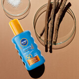 Nivea Sun Protect &amp; Bronze, spray tanning lotion die een natuurlijke bruine kleur activeert, waterproof, SPF 50, 200 ml