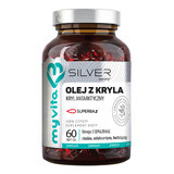 MyVita Silver Krill Oil, 60 capsules