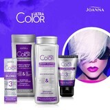 Joanna Ultra Color, zilverconditioner voor blond, gebleekt en grijs haar, zilver, asblonde tinten, 200 g