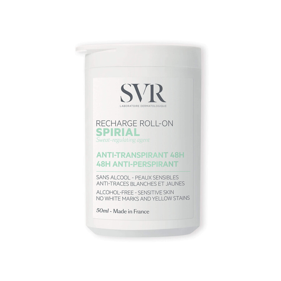 SVR Spirial, roll-on anti-transpirant, navulling, 50 ml