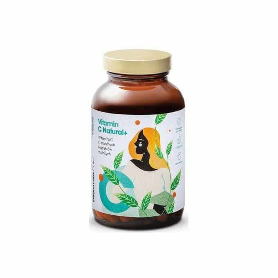 Health Labs Vitamina C Natural+, 120 cápsulas