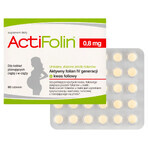 ActiFolin 0,8 mg, foliumzuur 800 µg, 90 tabletten