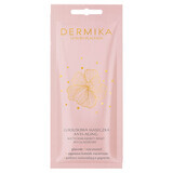 Dermika Luxury Placenta, mascarilla antiedad de lujo, efecto alisante inmediato, 10 ml