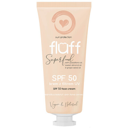 Fluff Superfood, UV Sunscreen, SPF 50, 50 ml