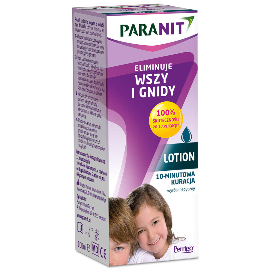 Paranit Lotion, for lice and grasshoppers, 100 ml