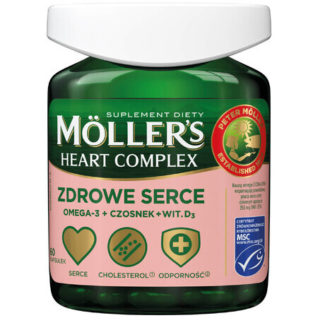 Moller's Heart Complex Healthy Heart, 60 capsule