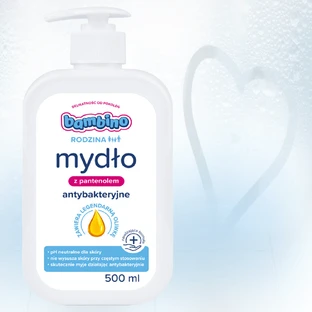 Bambino Family, antibacterial liquid soap with panthenol, from 3 years, 500 ml