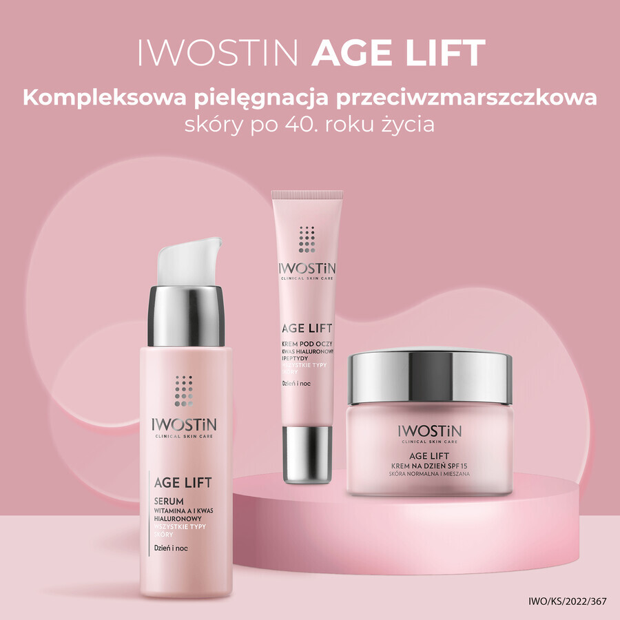 Iwostin Age Lift, antirimpelserum, dag en nacht, 30 ml