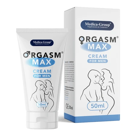 Medica-Group Orgasm Max Cream for Men, Intimate cream for strong and long erections, 50 ml