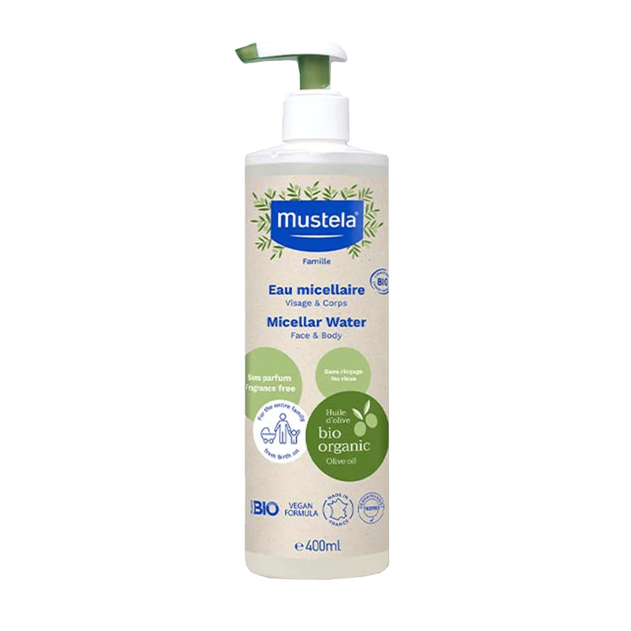 Mustela Organic Micellar Water Organiczna woda micelarna, 400 ml: ceny i cechy