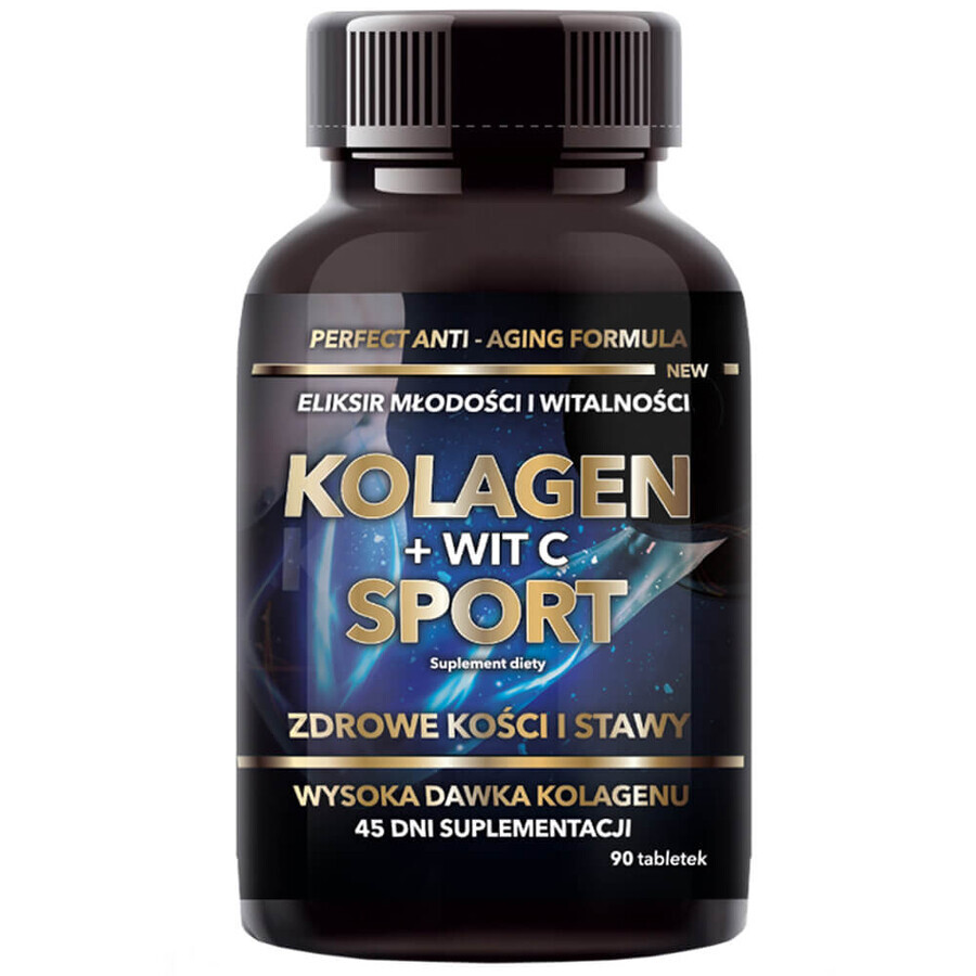 Intenson Collageen Sport + Vitamine C, 90 tabletten