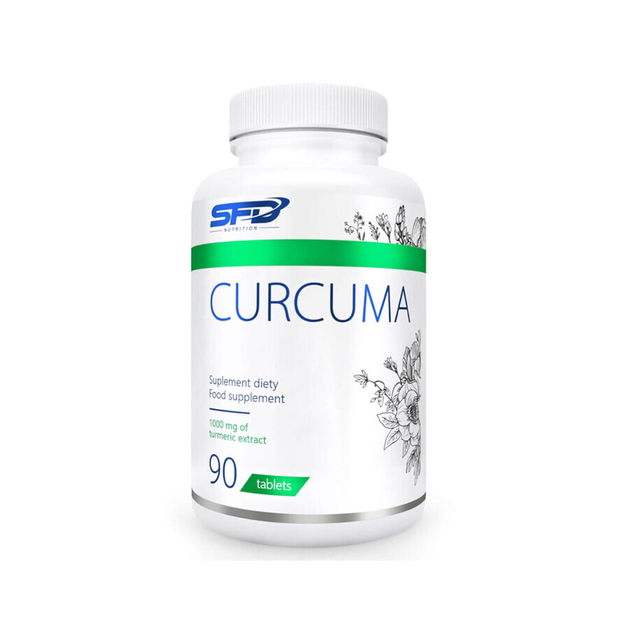 Curcuma SFD, 90 comprimés