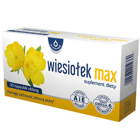 Evening primrose Max, 30 capsule