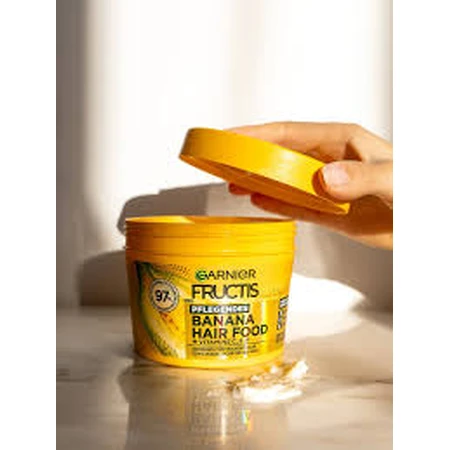 Maschera Nutriente per Capelli Garnier Fructis Banana Hair Food, 400ml