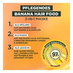 Maschera Nutriente per Capelli Garnier Fructis Banana Hair Food, 400ml